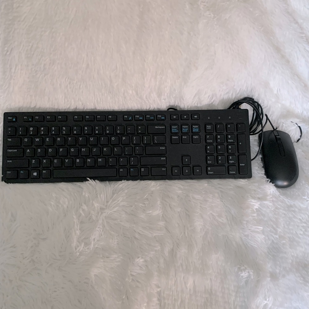 Keyboard and mouse
